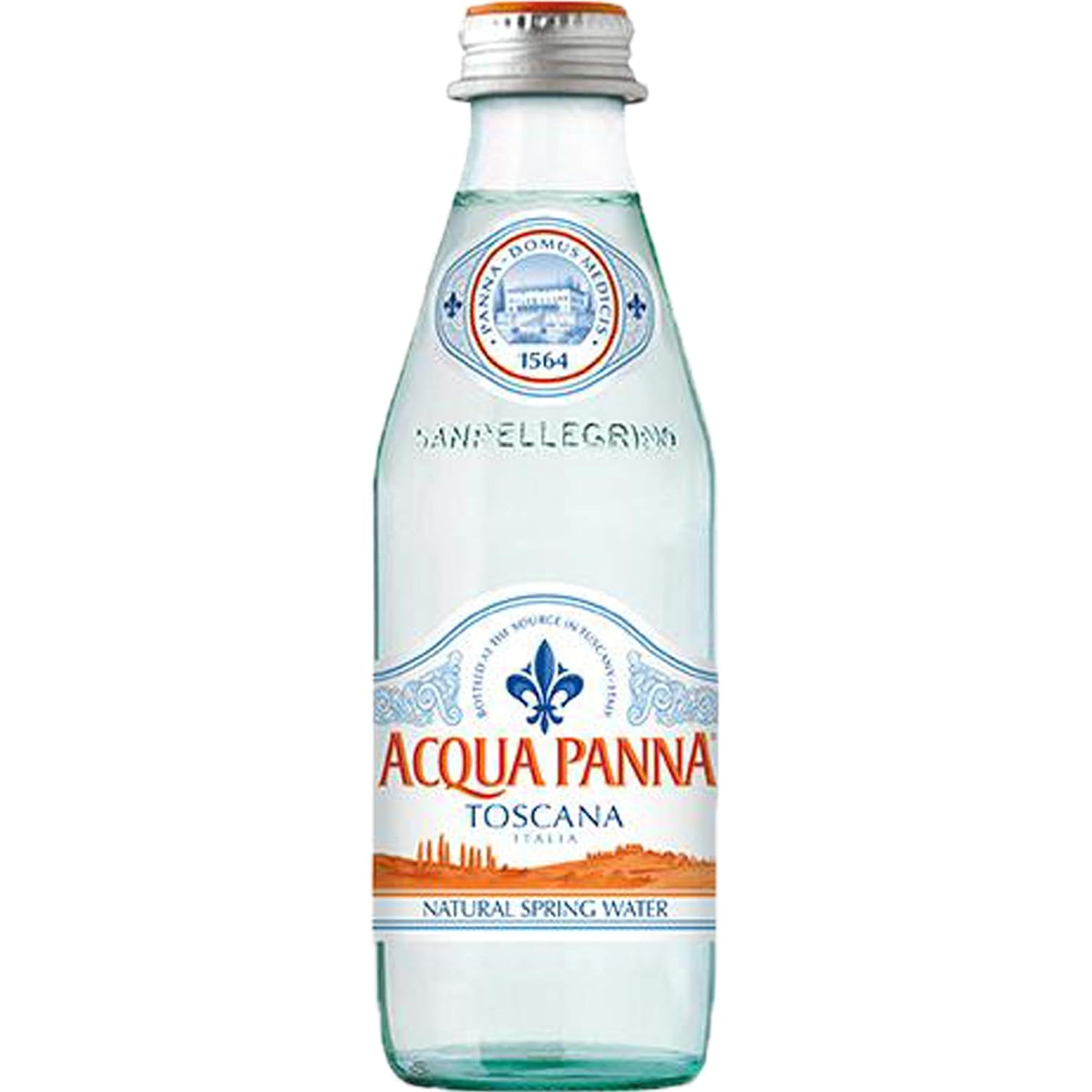 Acqua Panna Spring Water, 8.8Oz Glass Bottle (Pack of 12, Total of 105.6 Oz)