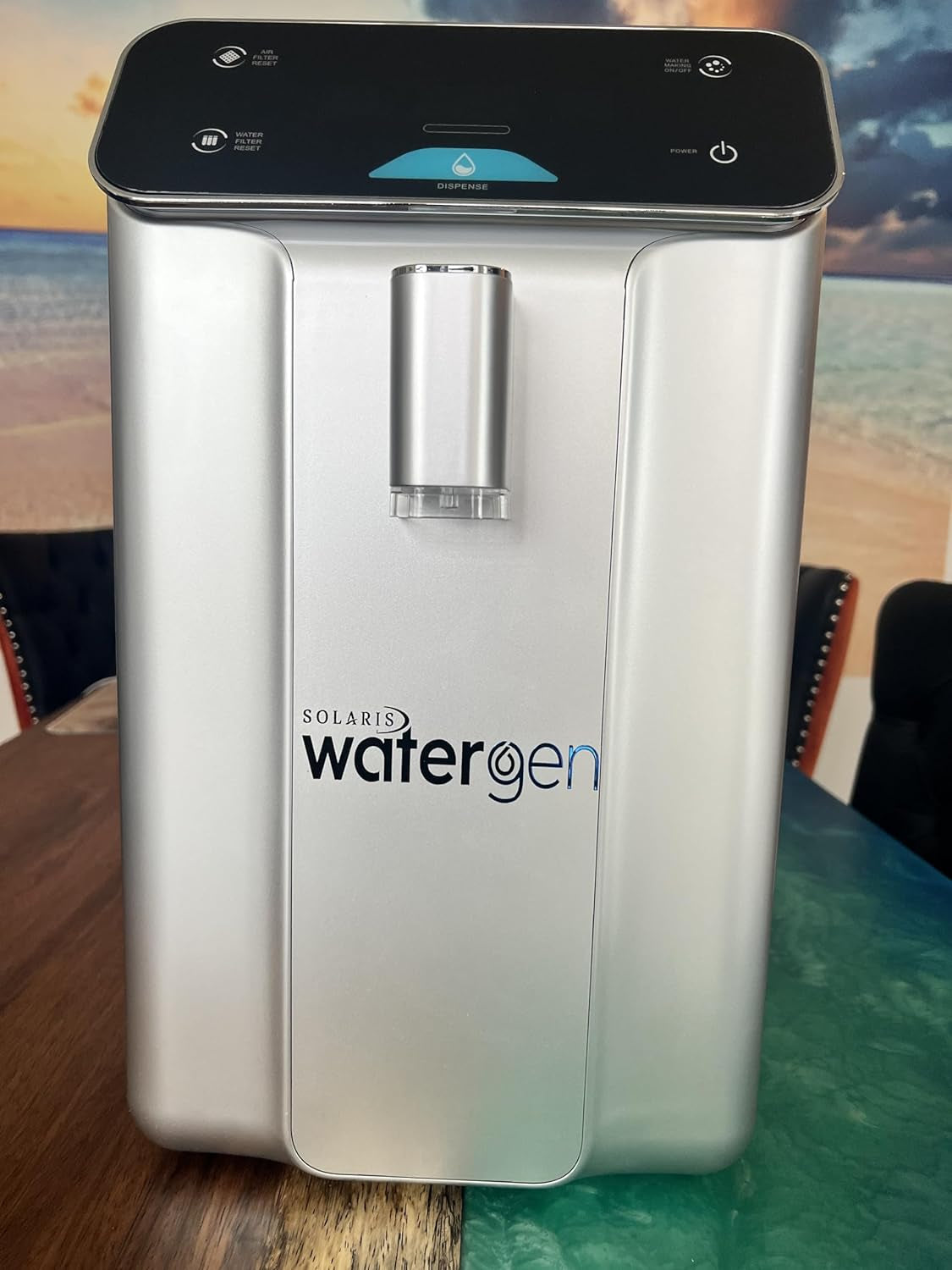 Atmospheric Water Generator, Makes Water from the Air. No Plumbing Needed. Great for Home Use, Office, RV, Boat or Emergencies and Disasters.