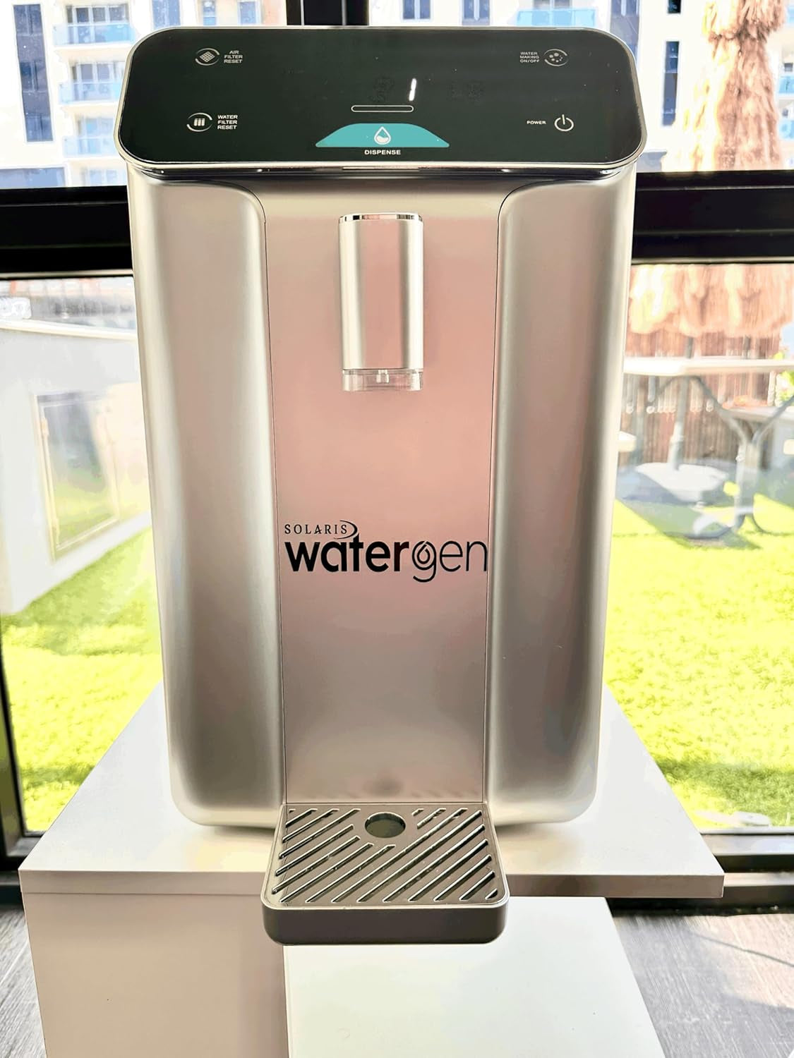 Atmospheric Water Generator, Makes Water from the Air. No Plumbing Needed. Great for Home Use, Office, RV, Boat or Emergencies and Disasters.