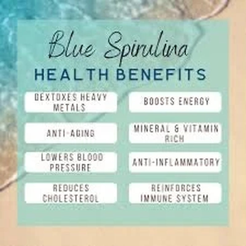 Buy 2 Get 1 FREE! Organic Alkaline Blue Spirulina Sea Moss Gel | Dr. Sebi Inspired | Support Immune System | Incredible Benefits!