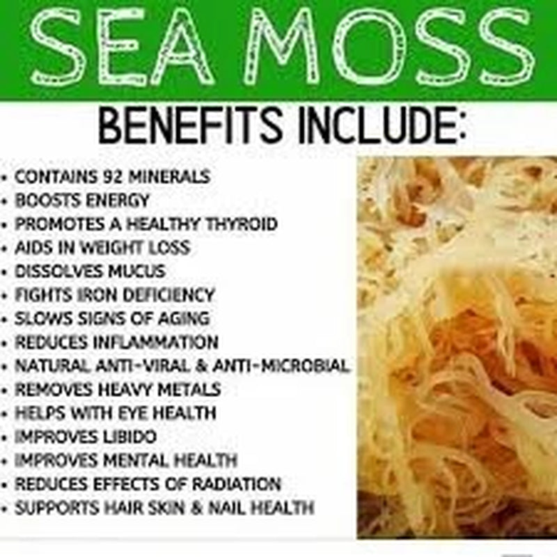 Buy 2 Get 1 Free!!! Dr. Sebi Inspired 100% Organic Fresh Fruit Infused Irish Sea Moss Gel