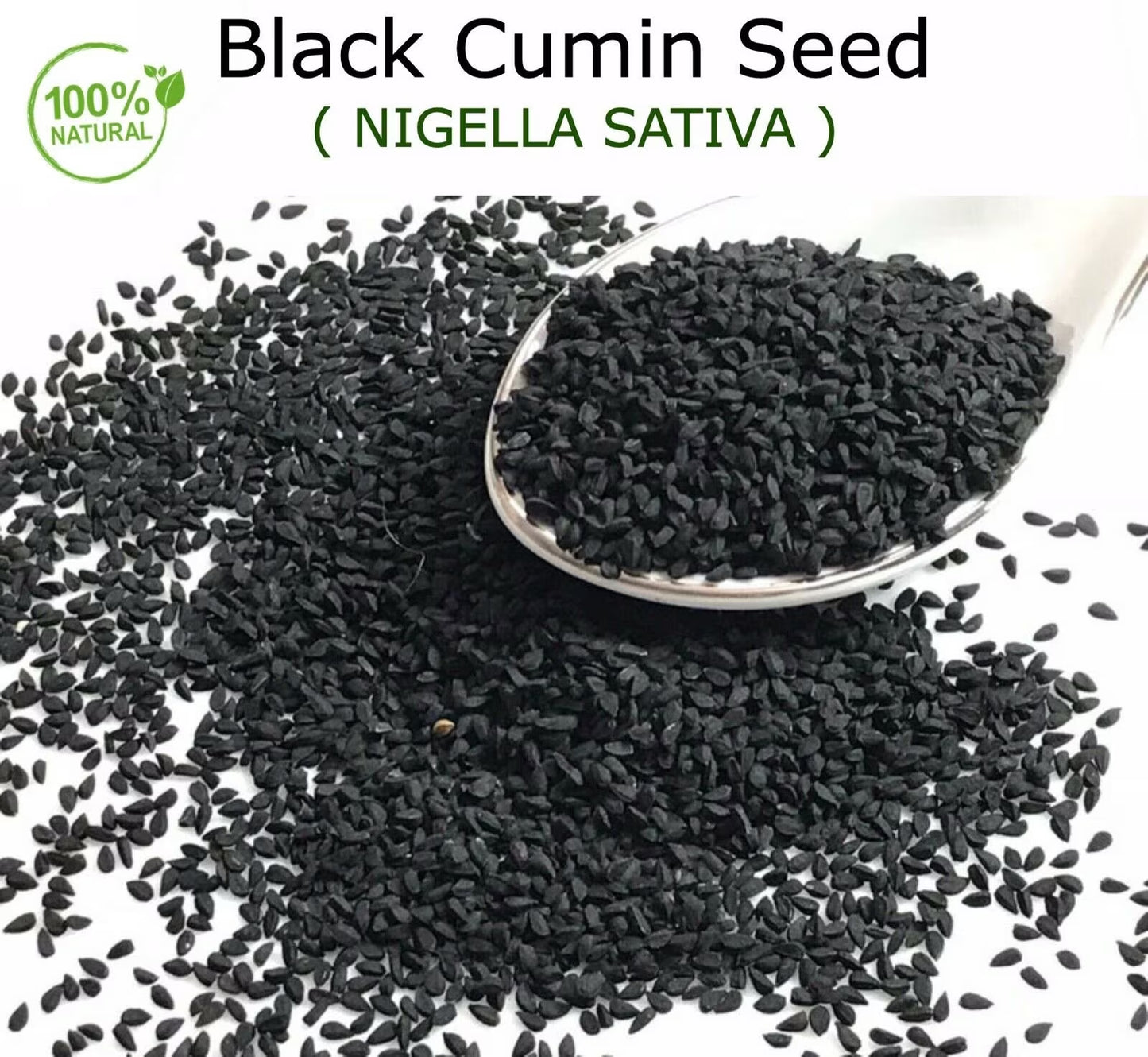 Black Cumin Seeds - NIGELLA SATIVA 100% Raw Organic Semilla De Comino Negro Herbs - Wholesale BULK Kalonji, Black Caraway, Black Sesame