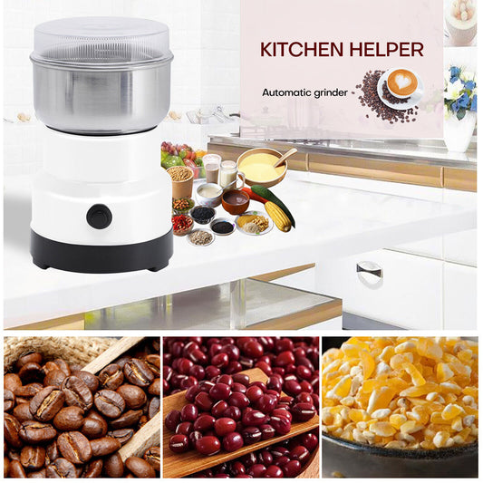 200W Electric Coffee Bean Grinder Nut Seed Herb Grind Spice Crusher Mill Blender