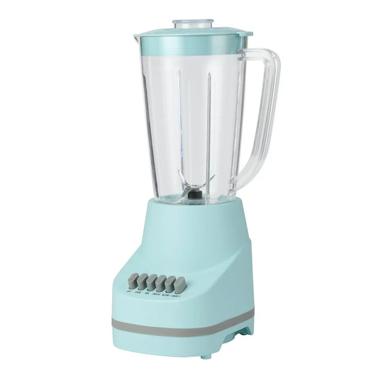 Mainstays 6 Speed Blender with 48 Ounce Jar,1.5L Jar,Aqua Sparkle